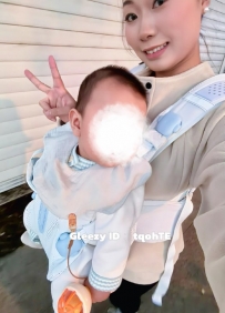 #南部 【奶水媽媽】 婷婷：162/50/D/27歲 育後小腹微肉感，摸